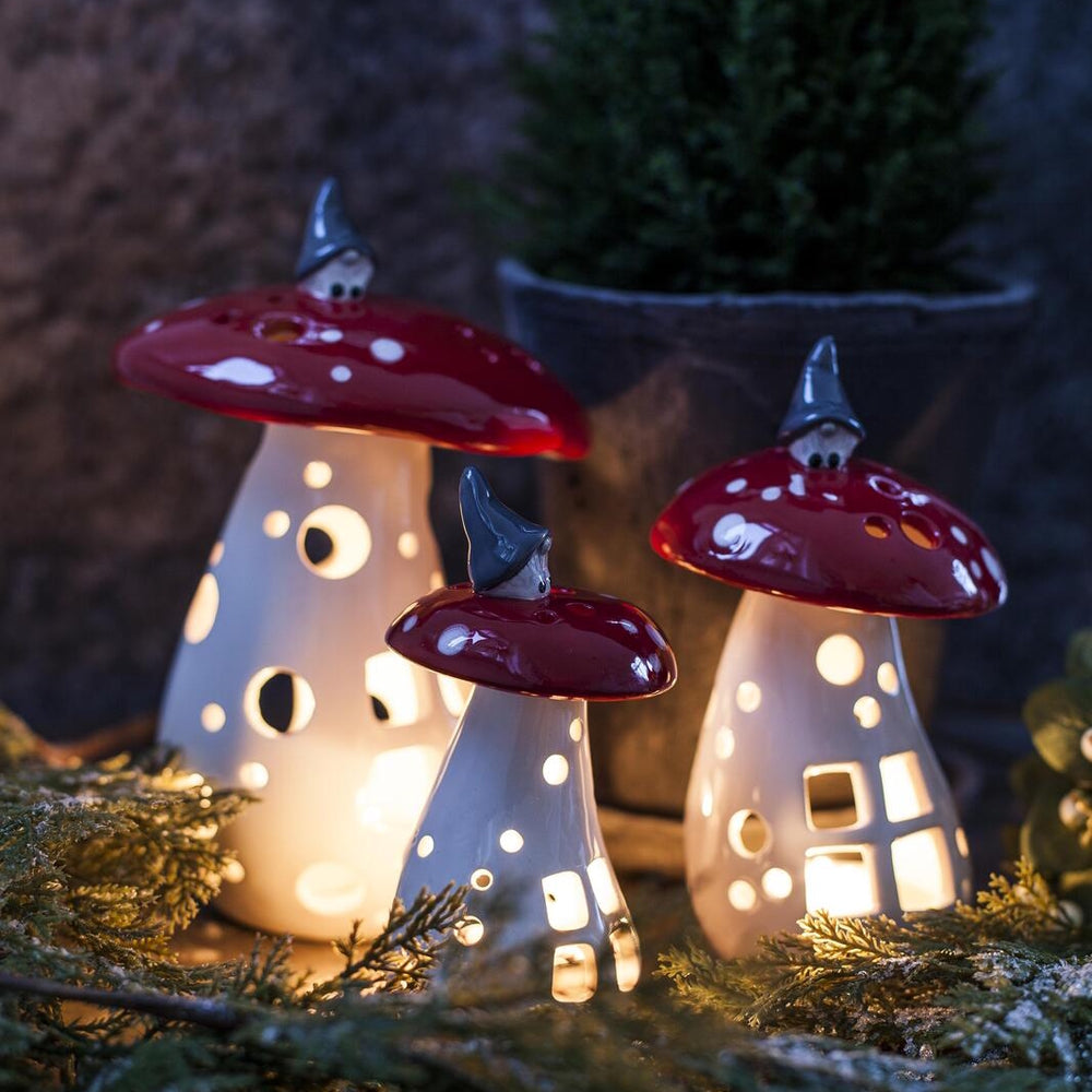 Naasgransgarden Gnome Mushroom Lanterns