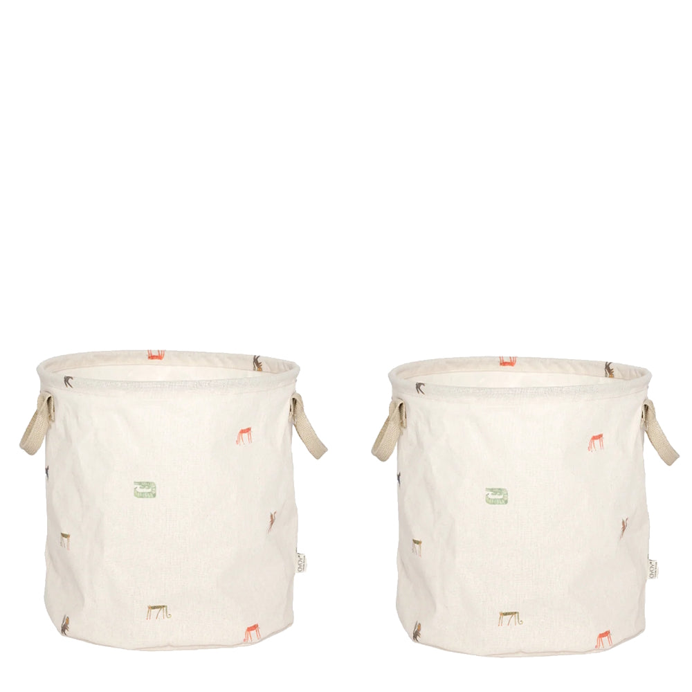 OYOY Moira Storage Basket Medium Set of 2
