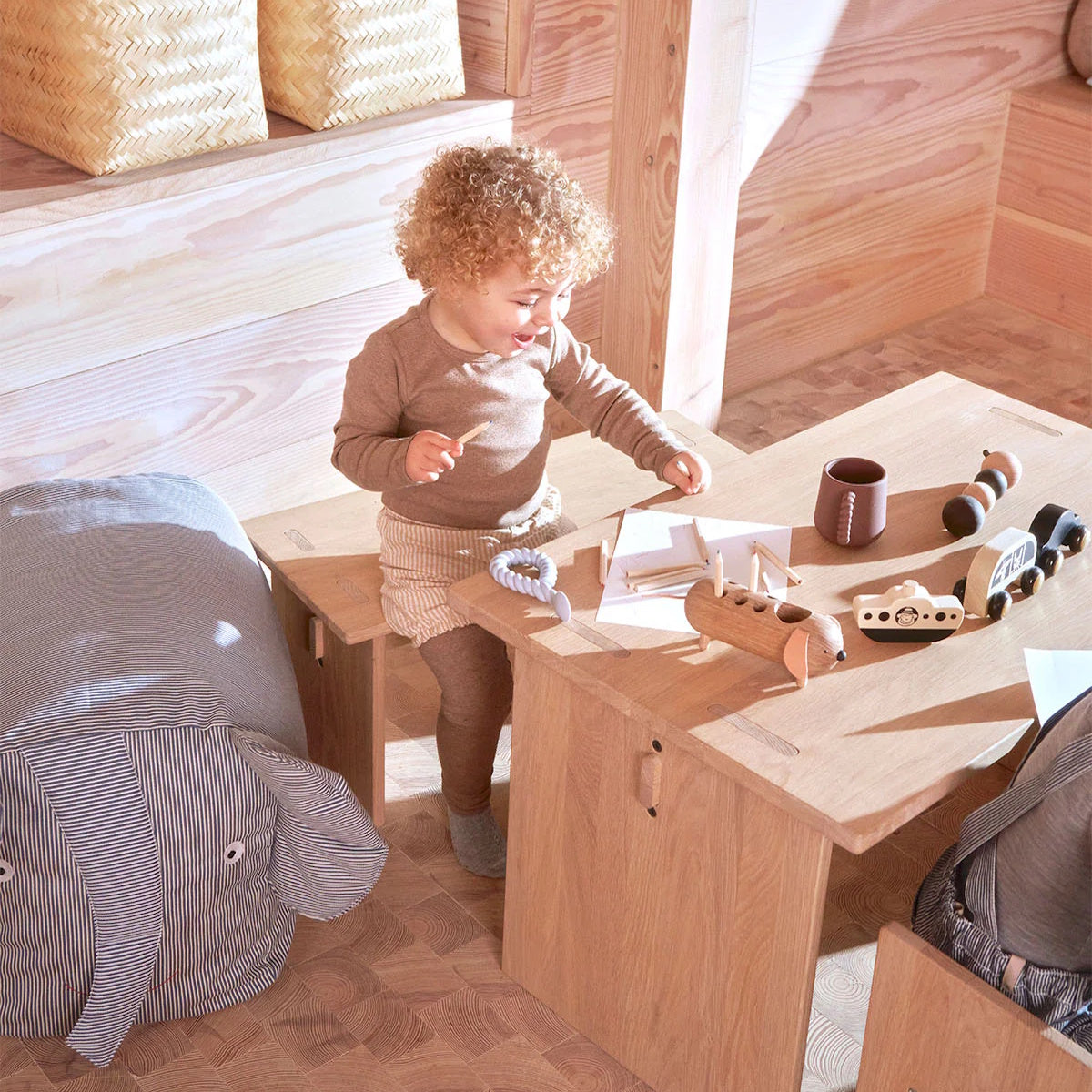 OYOY Arca Wooden Kids Bench