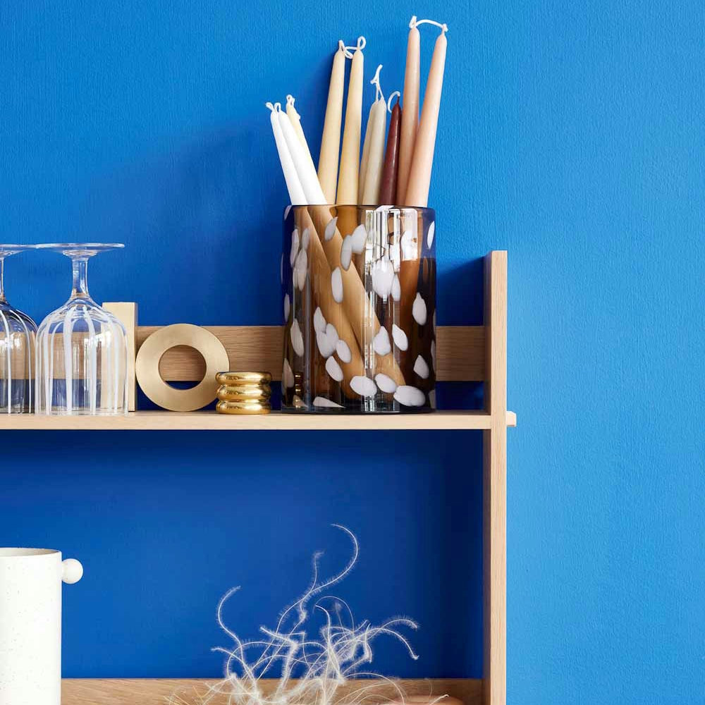 OYOY Fukai Candles Medium 2pk Latte