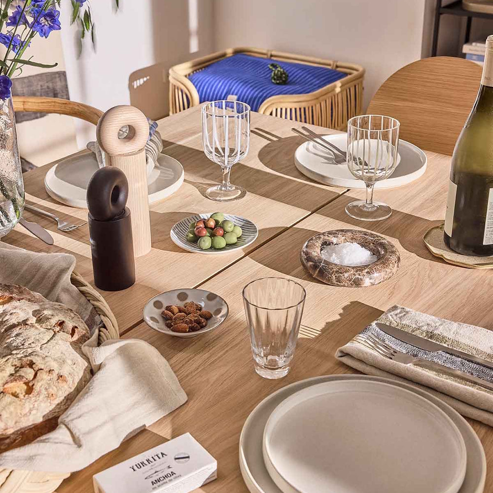 OYOY Hoop Wooden Salt & Pepper Grinder Dark