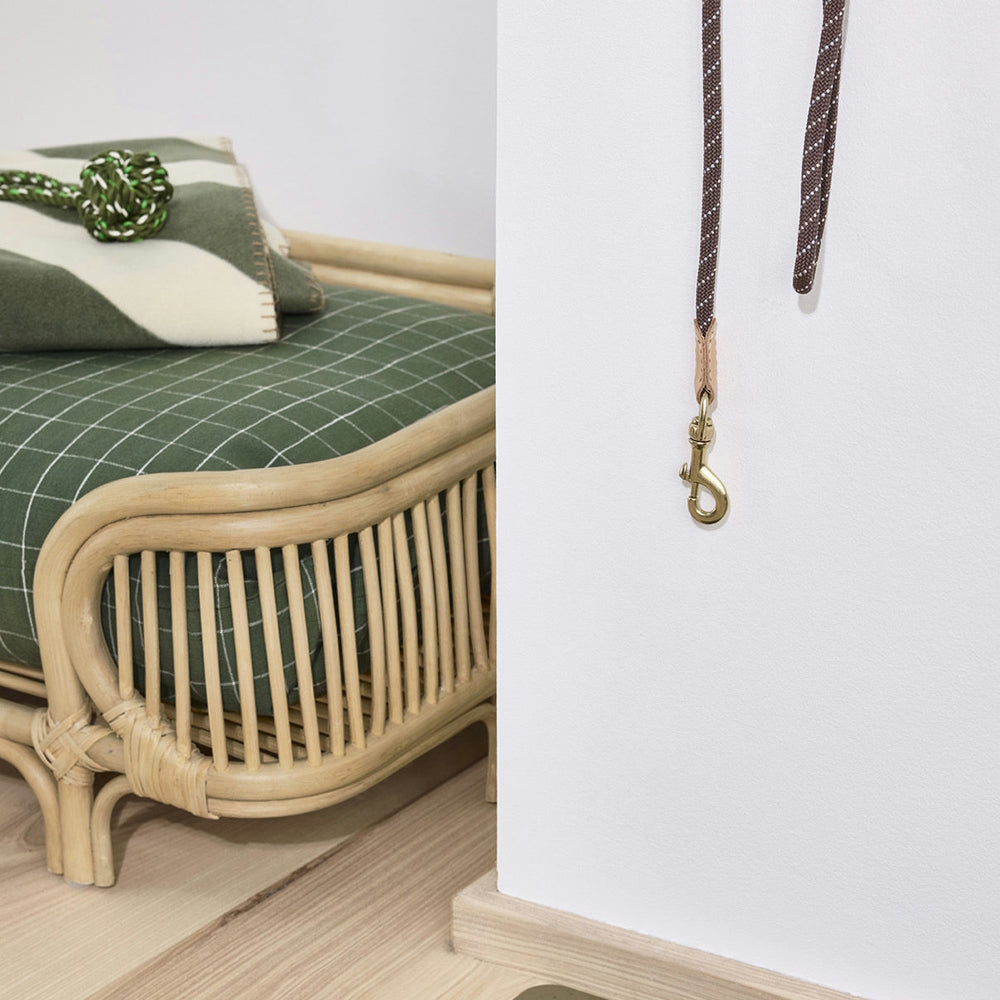 OYOY Kaya Dog Blanket Olive