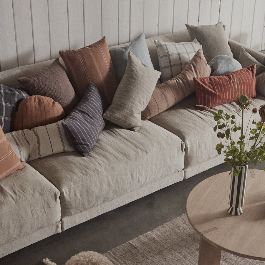 OYOY Kyoto Cushion Square off-white