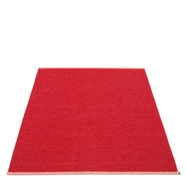 Pappelina_Rug_Mono_Dark_Red