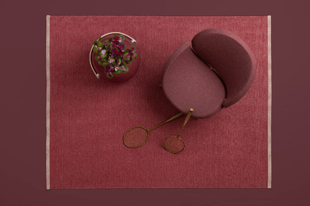 Pappelina_Rug_Mono_Blush_Red_Lifestyle