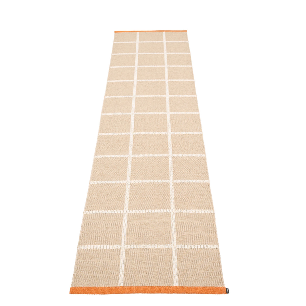 Pappelina Rug Criss Beige 70x300