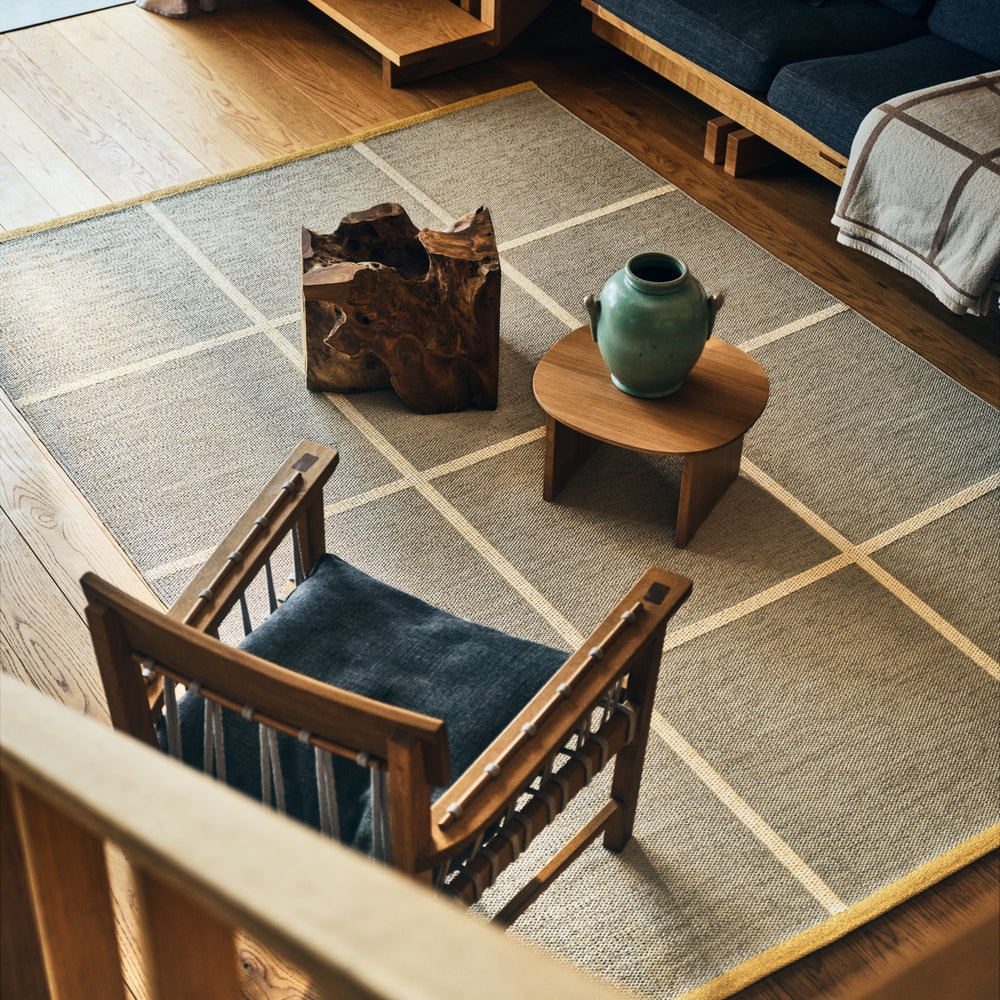Pappelina Rug Criss Linen