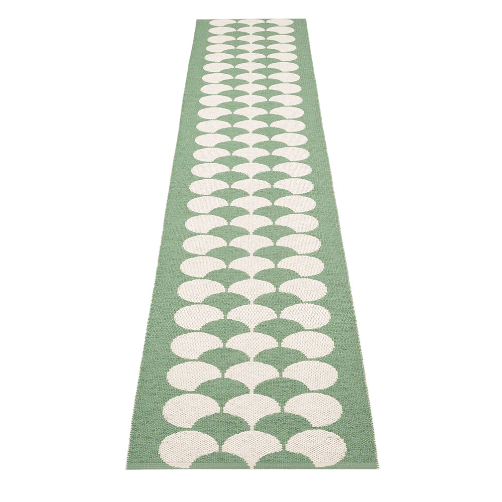 Pappelina Rug Bio Poppy Oregano 70x350