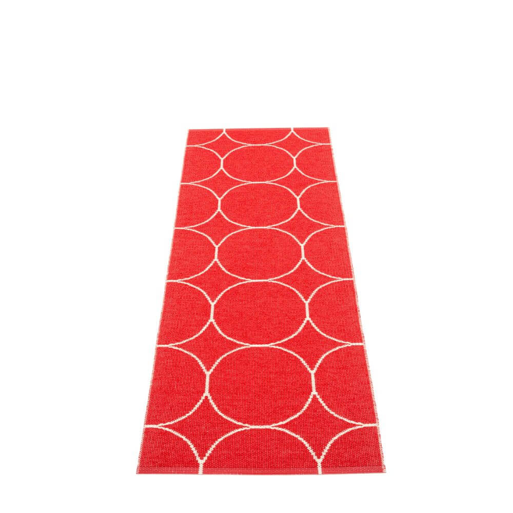 Pappelina Rug Boo Red