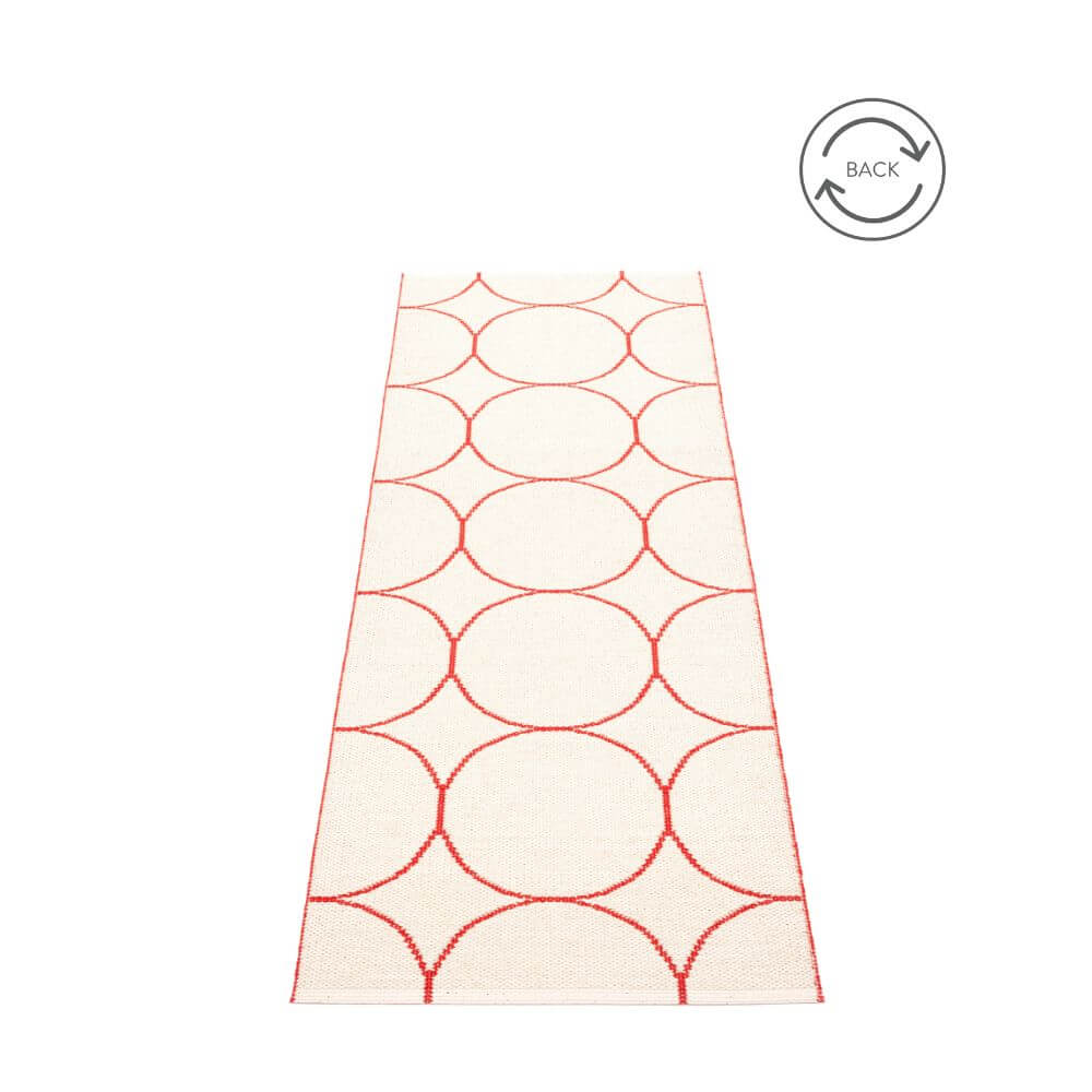 Pappelina_Rug_Boo_Red_Reverse