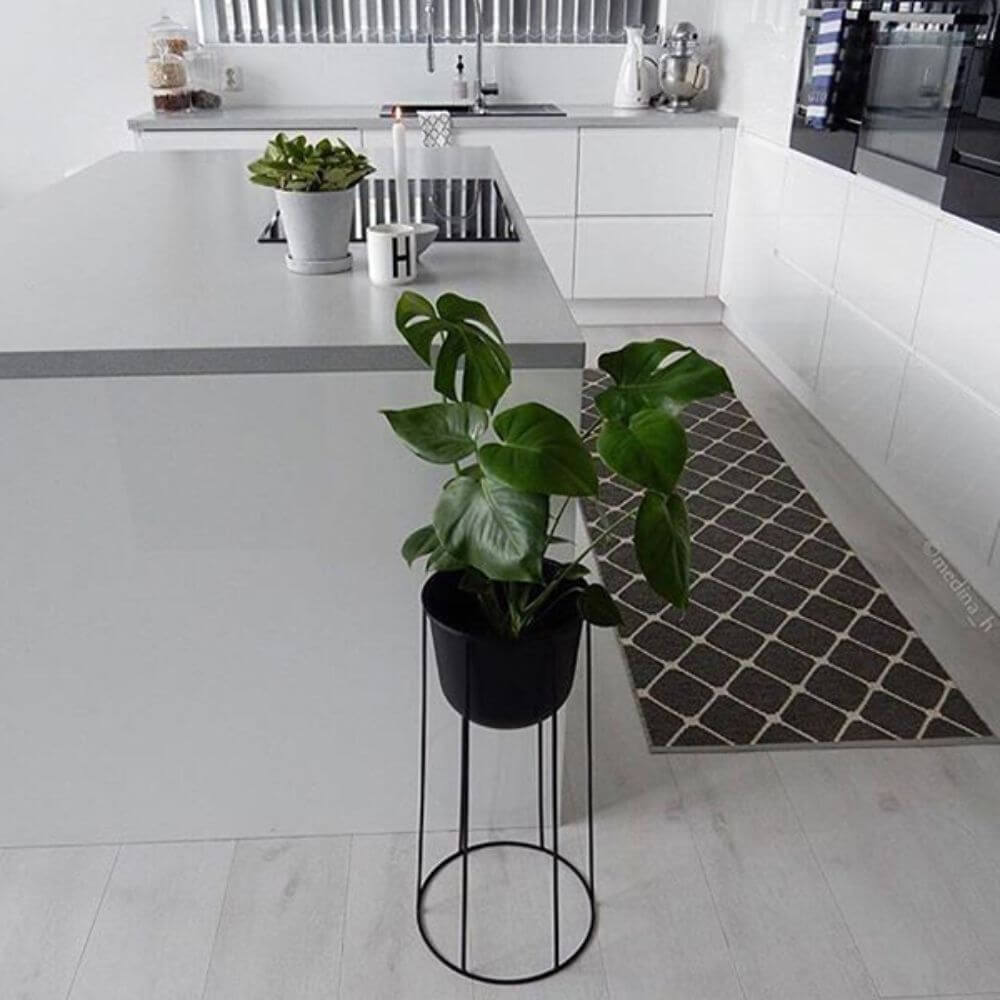 Pappelina Rug Rex Charcoal Lifestyle1