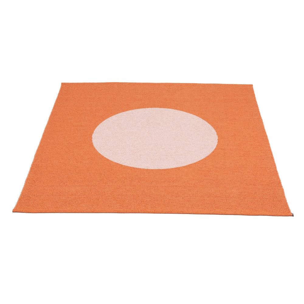 Pappelina Rug Vera Pop Pale Orange 180x200