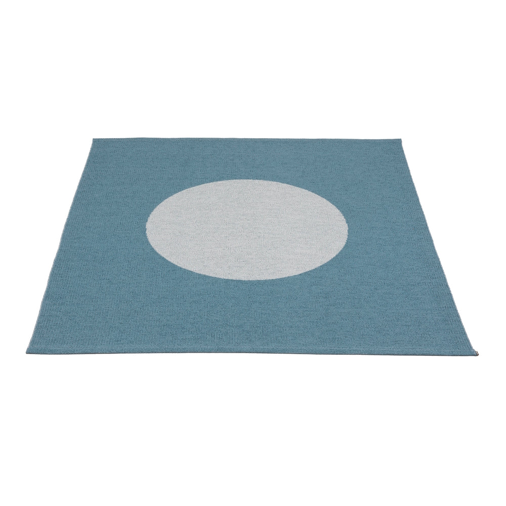 Pappelina Rug Vera Pop River Blue 180x200