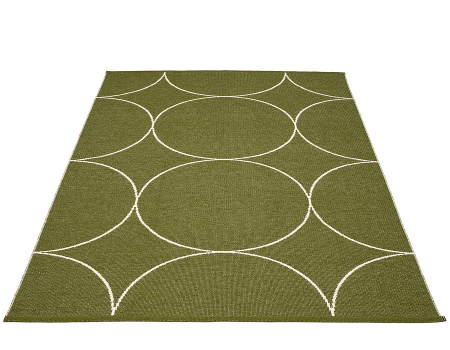 Pappelina Rug Boo Dark Olive