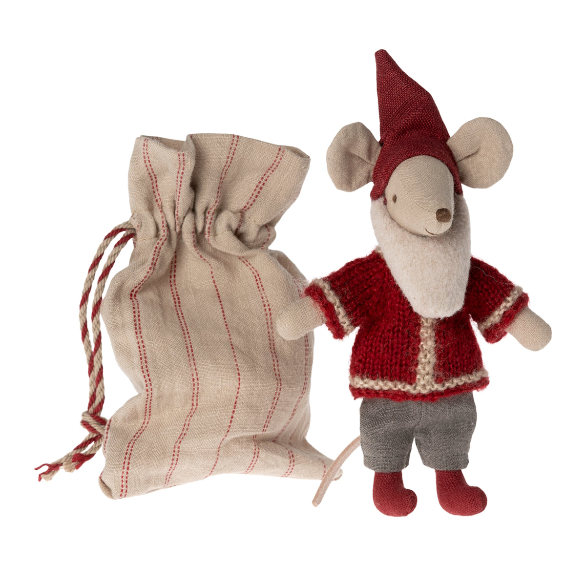 Maileg Santa Mouse