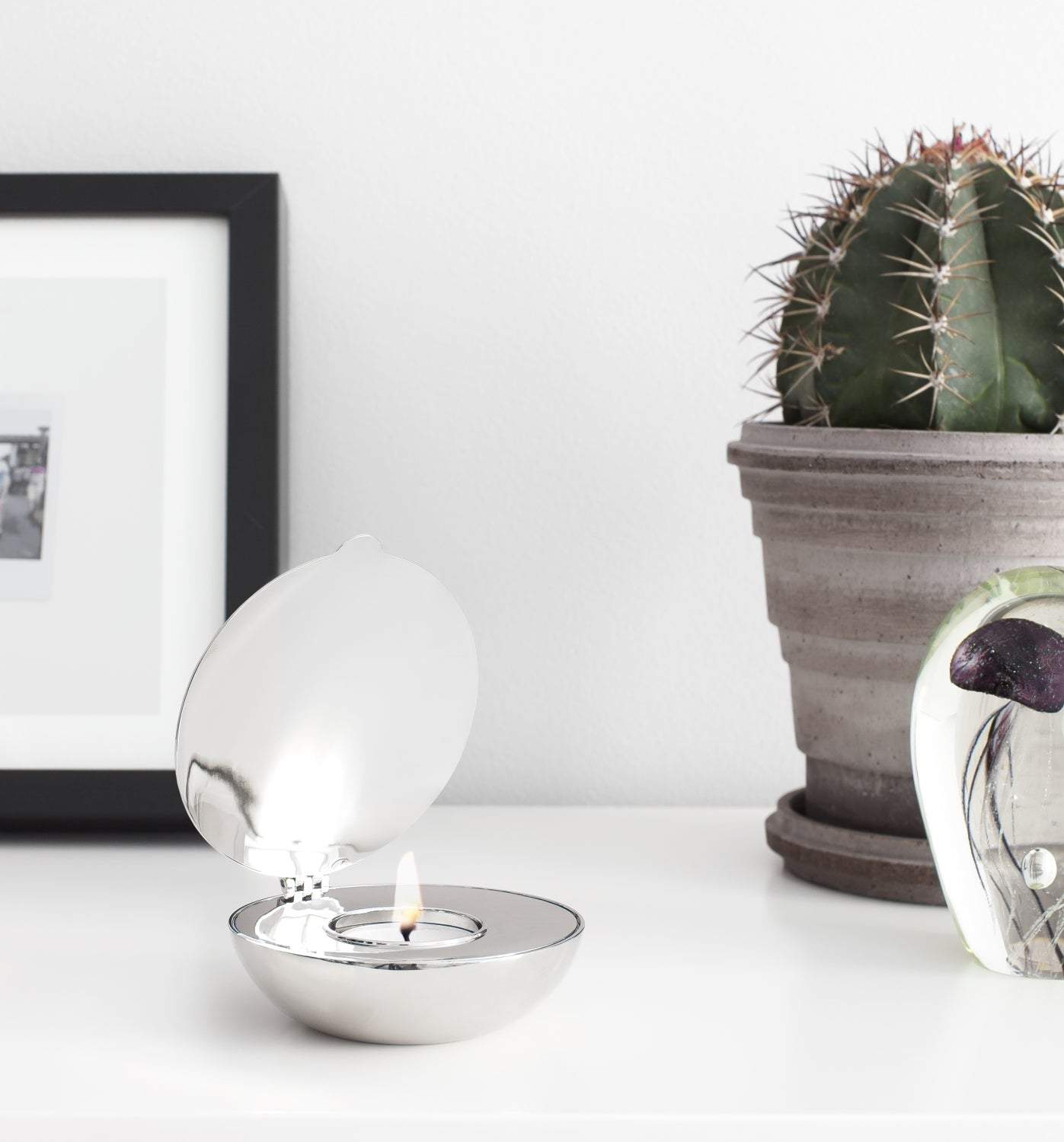 Design House Stockholm Shell Votive Nickel