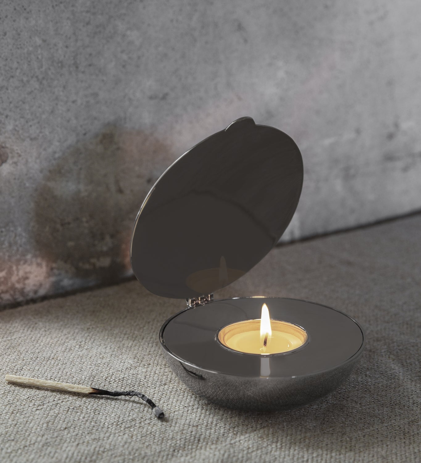 Design House Stockholm Shell Votive Nickel