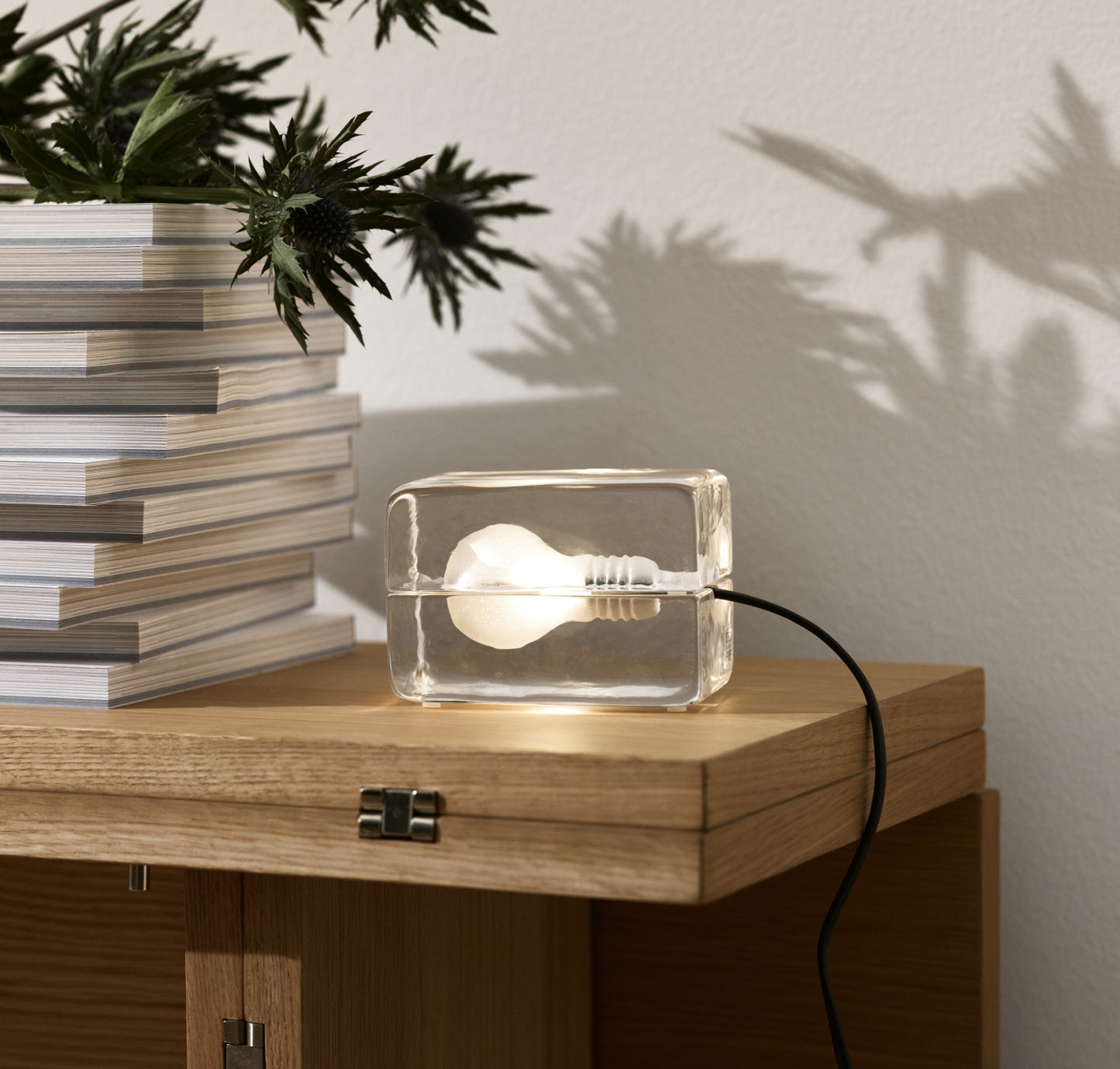 Design House Stockholm Block Lamp Mini Clear