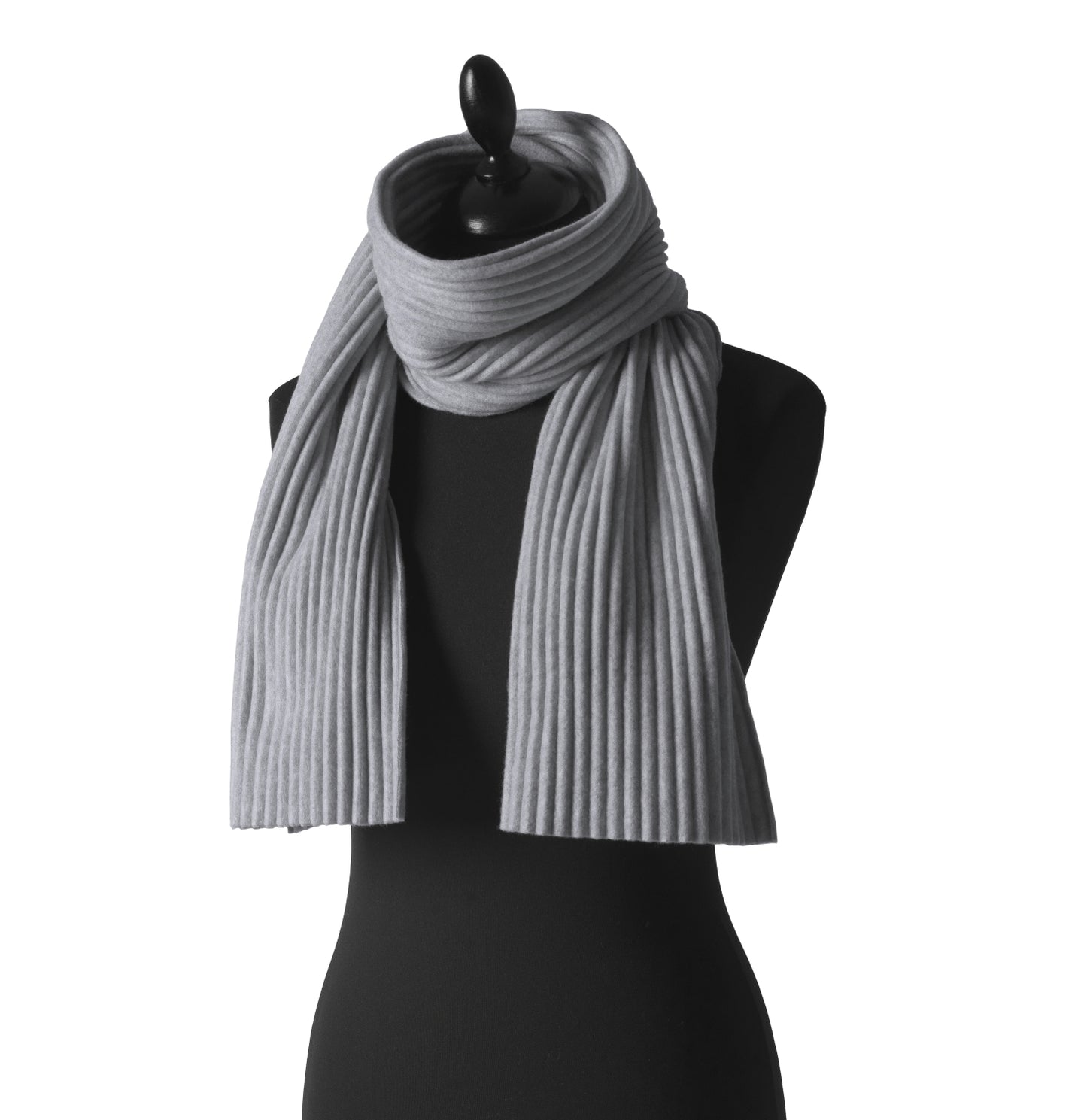 Design House Stockholm Pleece Scarf 30x140 Light Grey
