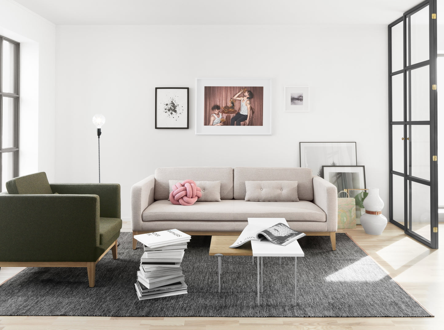 Design House Stockholm Bjork Rug 200x300