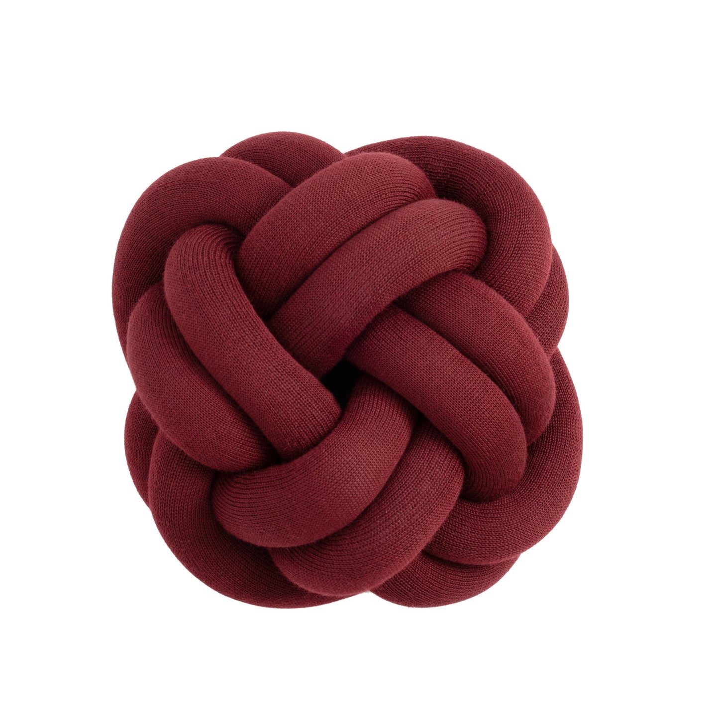 Design House Stockholm Knot Cushion Bordeaux