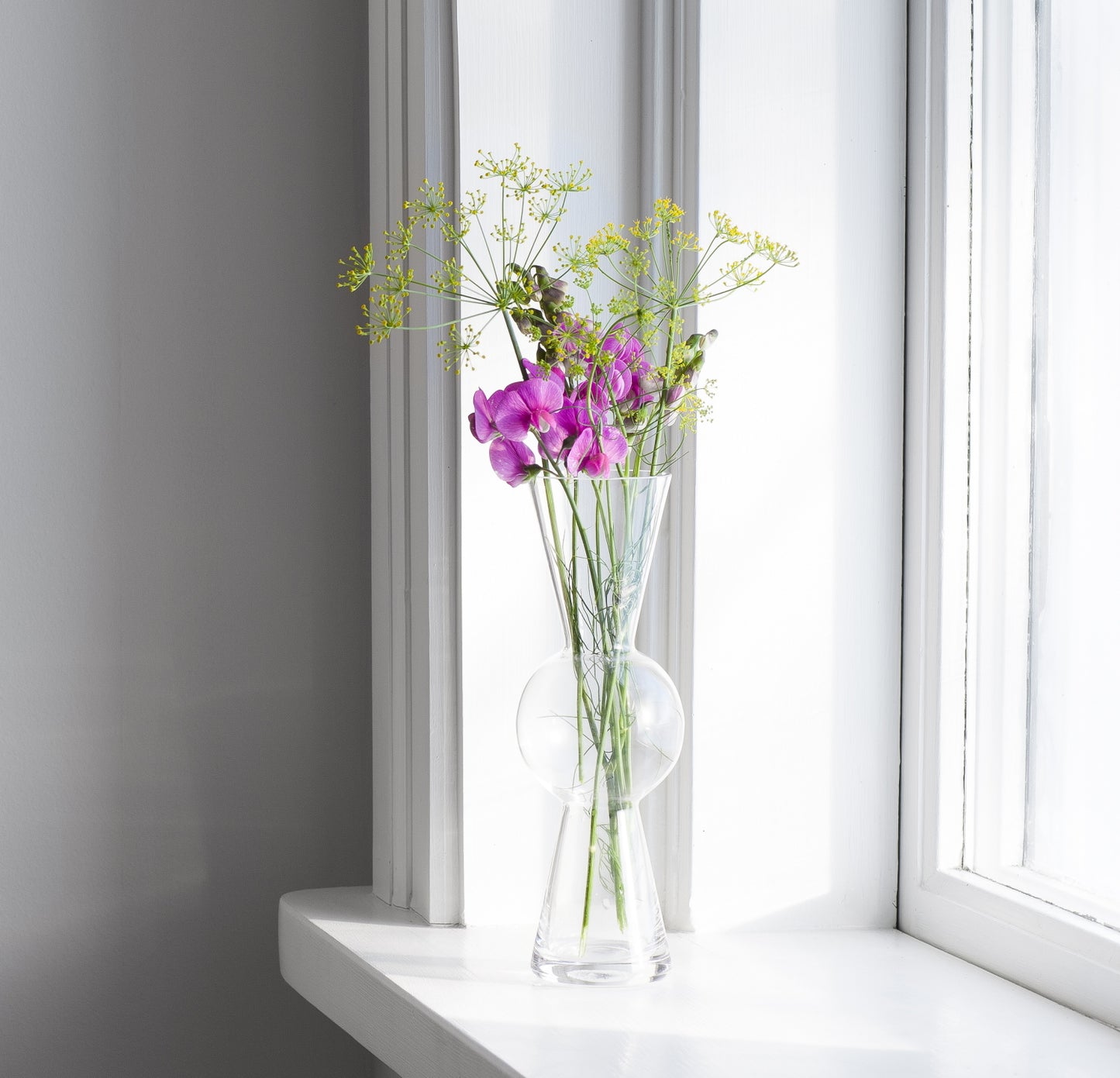 Design House Stockholm Bon Bon Vase 23cm Clear