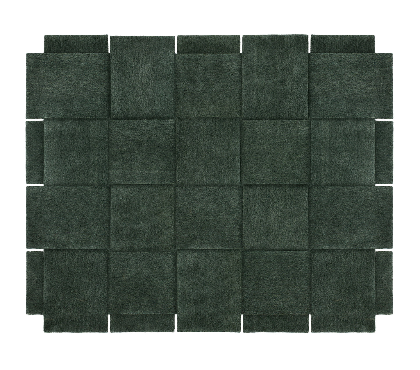 Design House Stockholm Basket Carpet 245x300 Green