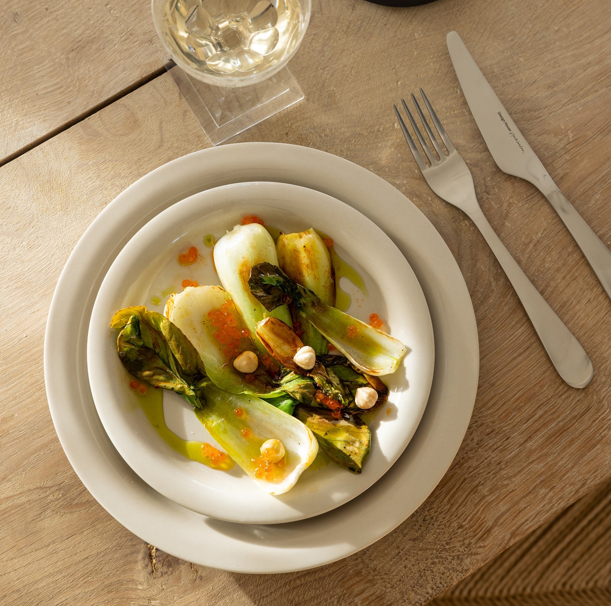 Design House Stockholm Sand Coupe Plate