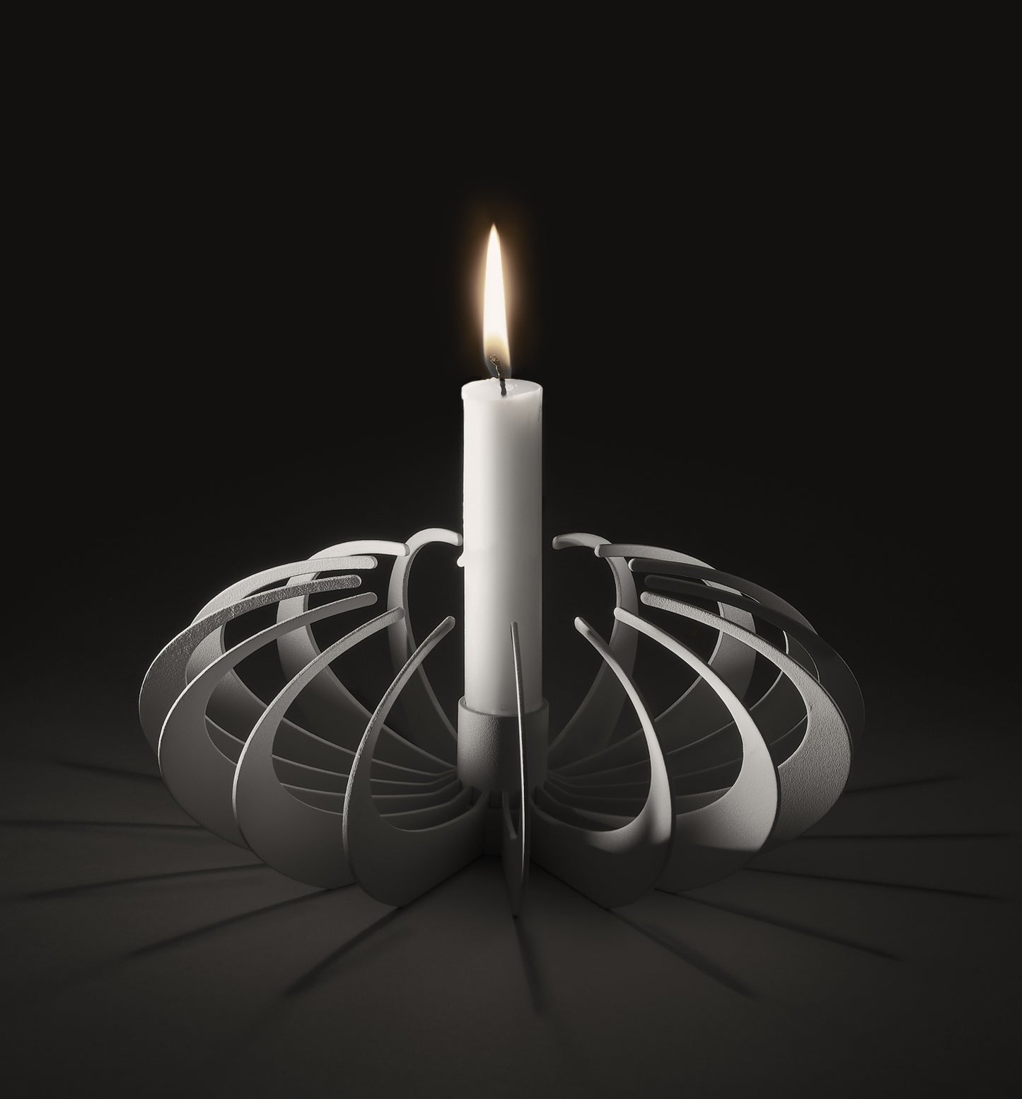 Design House Stockholm Shadow Candleholder White