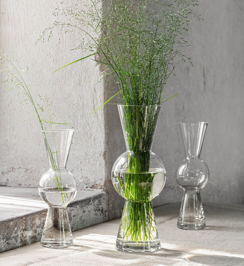 Design House Stockholm Bon Bon Vase 28cm Clear