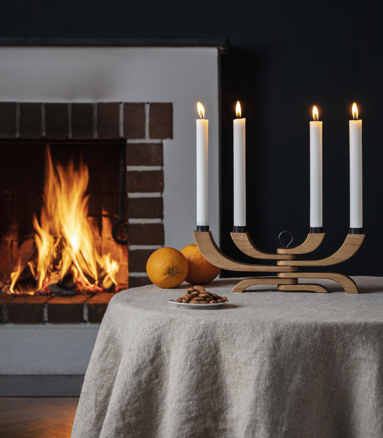 Design House Stockholm Nordic Light Candle Holder 4 wood
