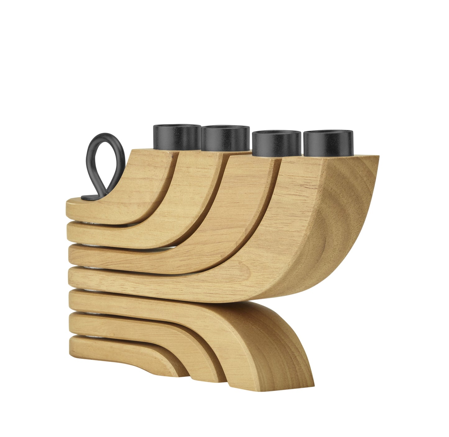 Design House Stockholm Nordic Light Candle Holder 4 wood