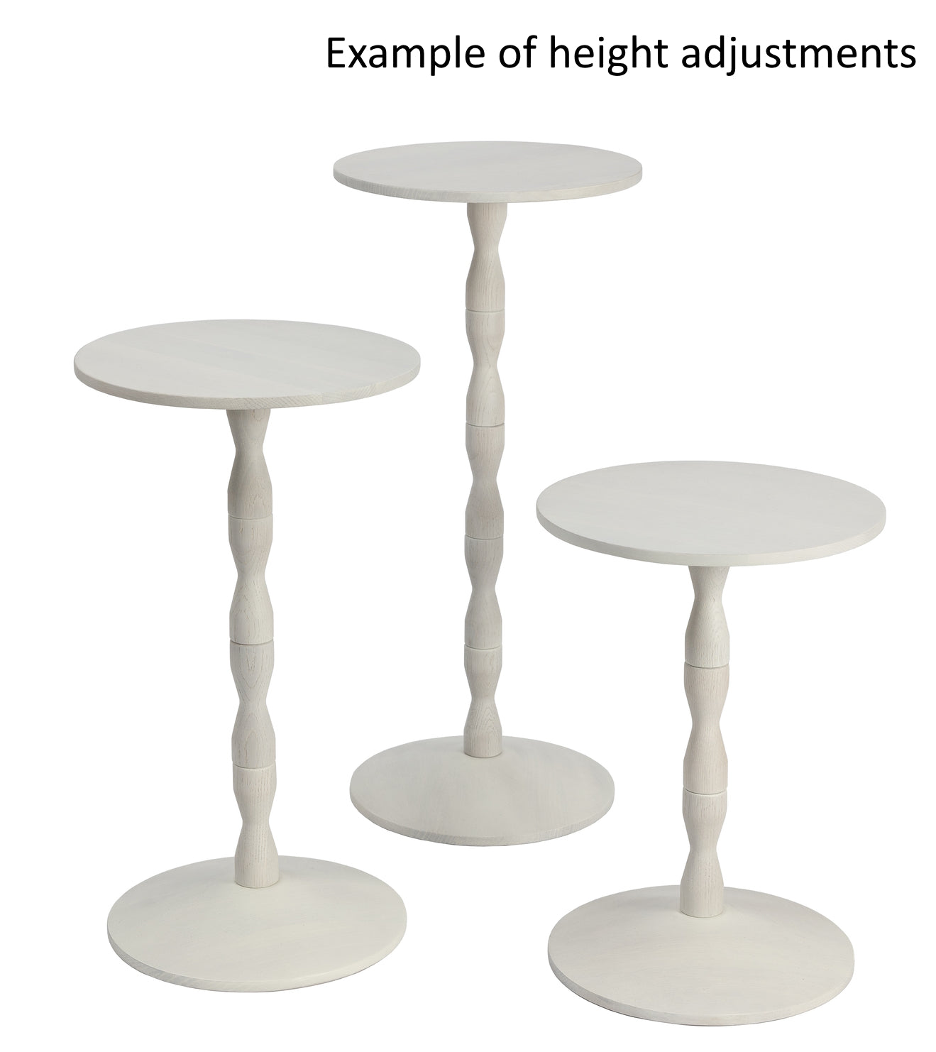 Design House Stockholm Pedestal Table White