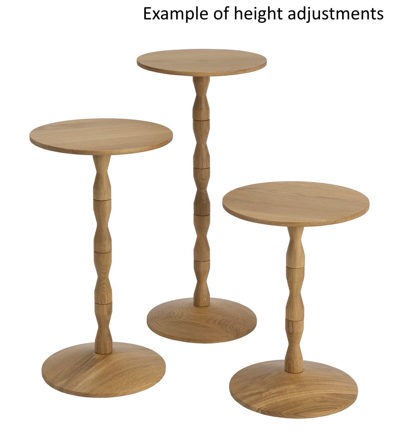 Design House Stockholm Pedestal Table Oak