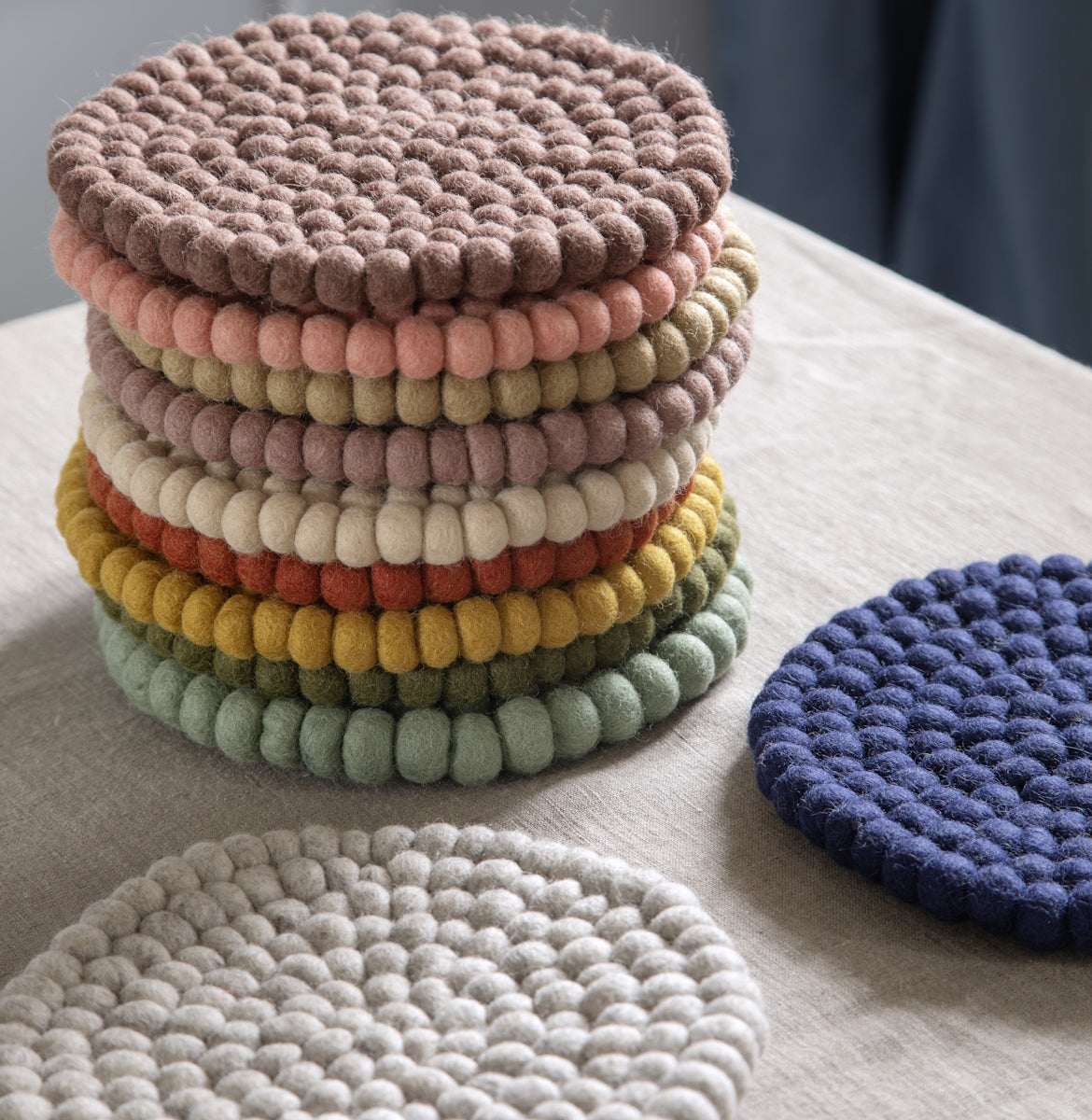 Gry & Sif Coaster Big pink