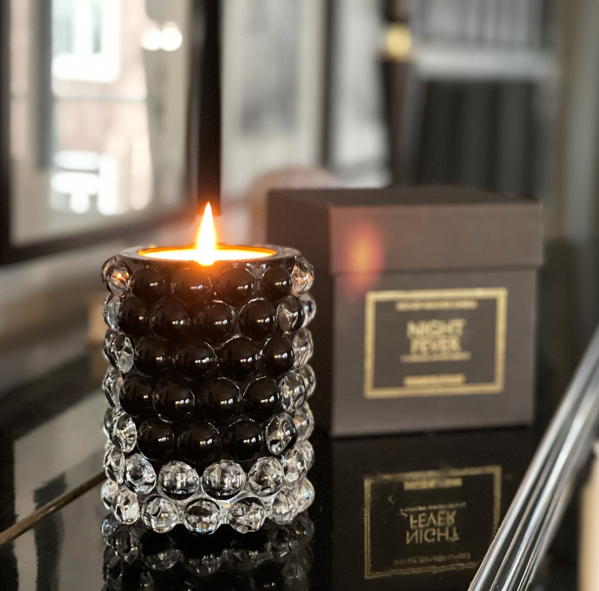 Skogsberg & Smart Hurricane Boule Perfumed Candle Night Fever