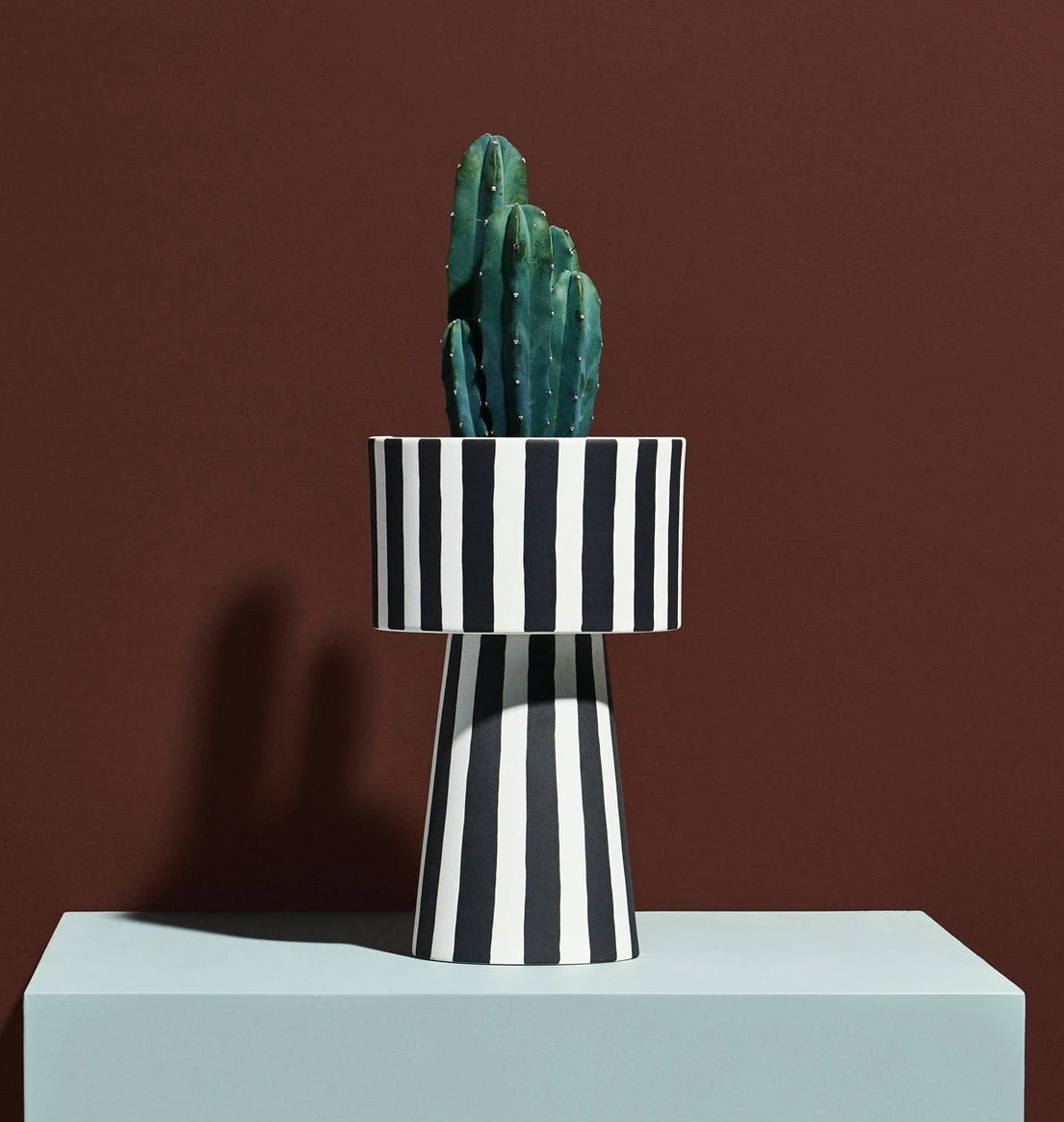 OYOY Toppu Pot Small white-black