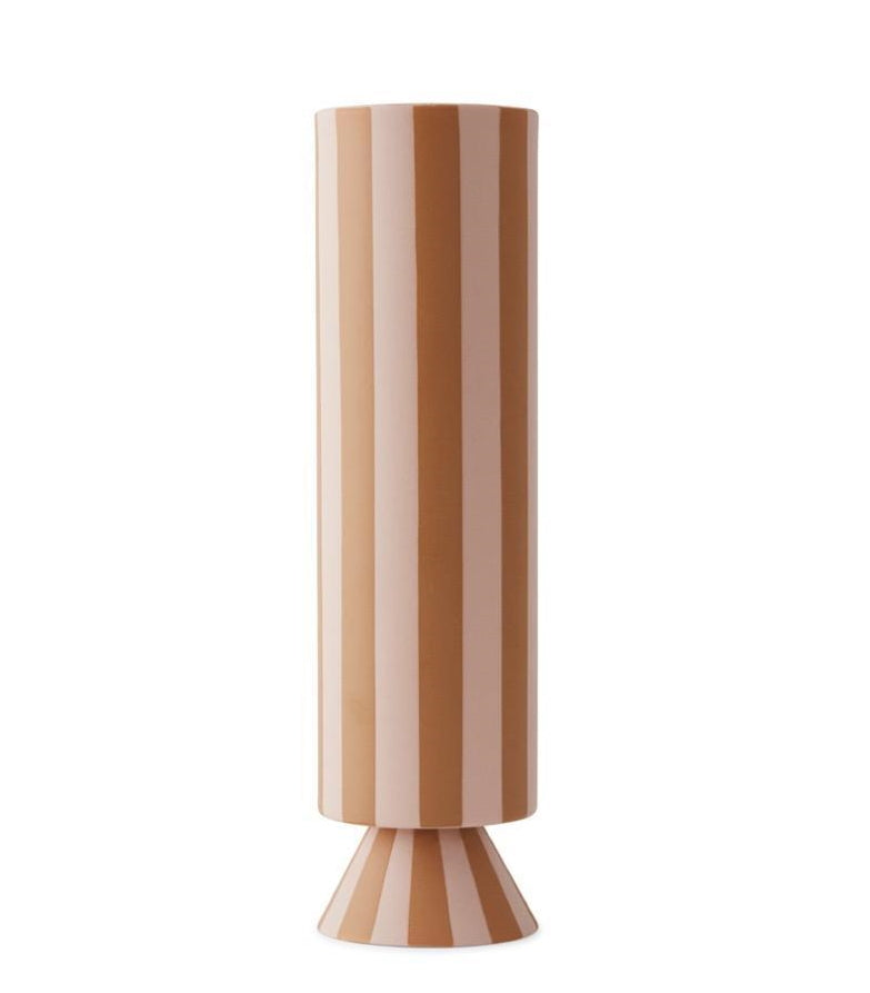 OYOY Toppu Vase High Caramel-Rose