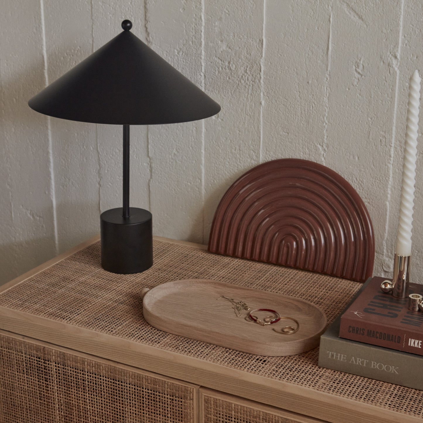 OYOY Kasa Table Lamp black