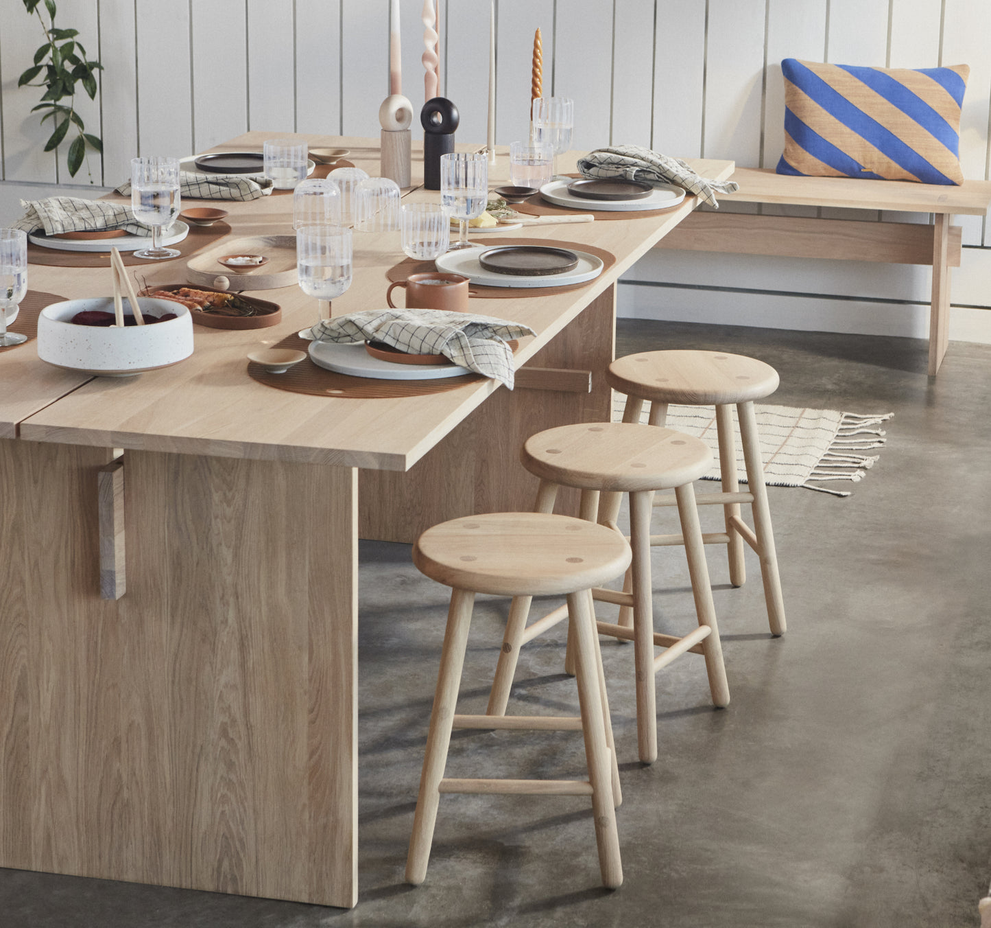 OYOY Moto Stool Low Nature