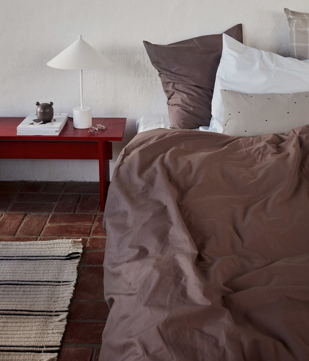 OYOY Putki Runner Offwhite-Black