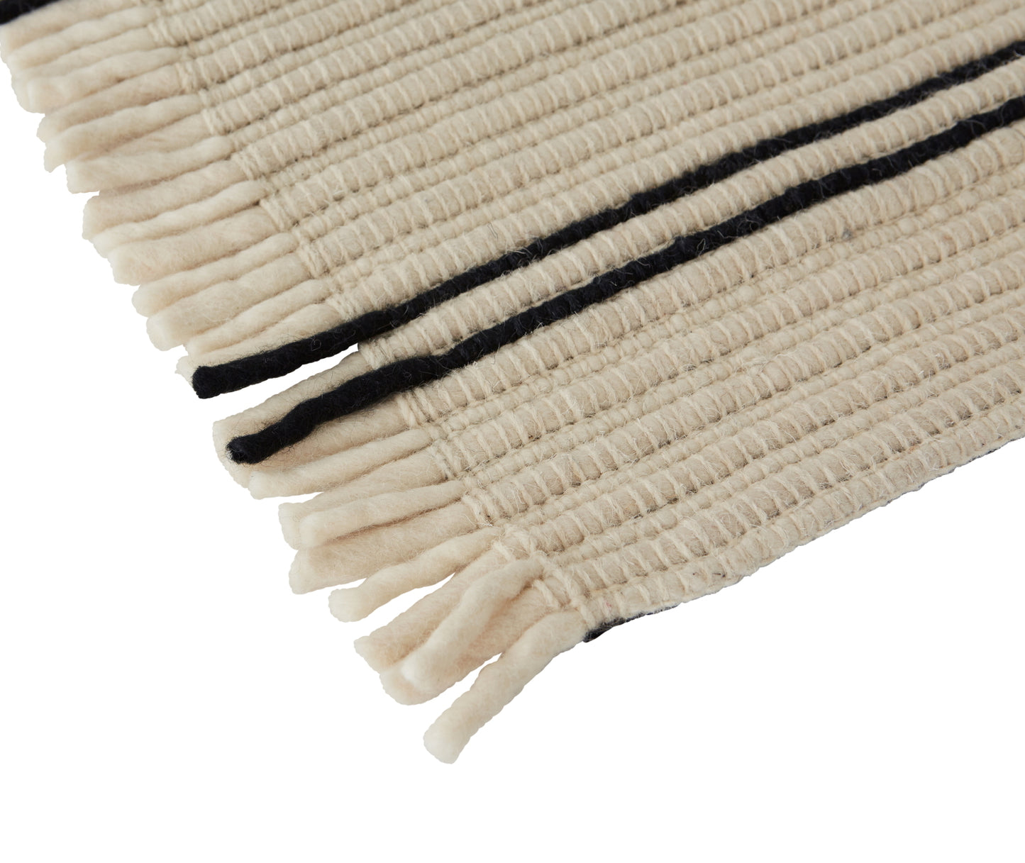 OYOY Putki Runner Offwhite-Black