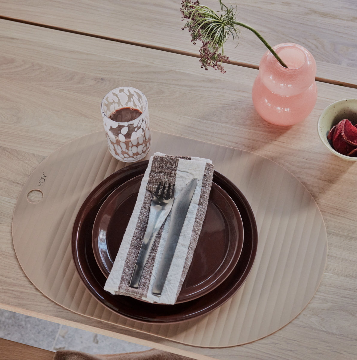 OYOY Jali Glass White