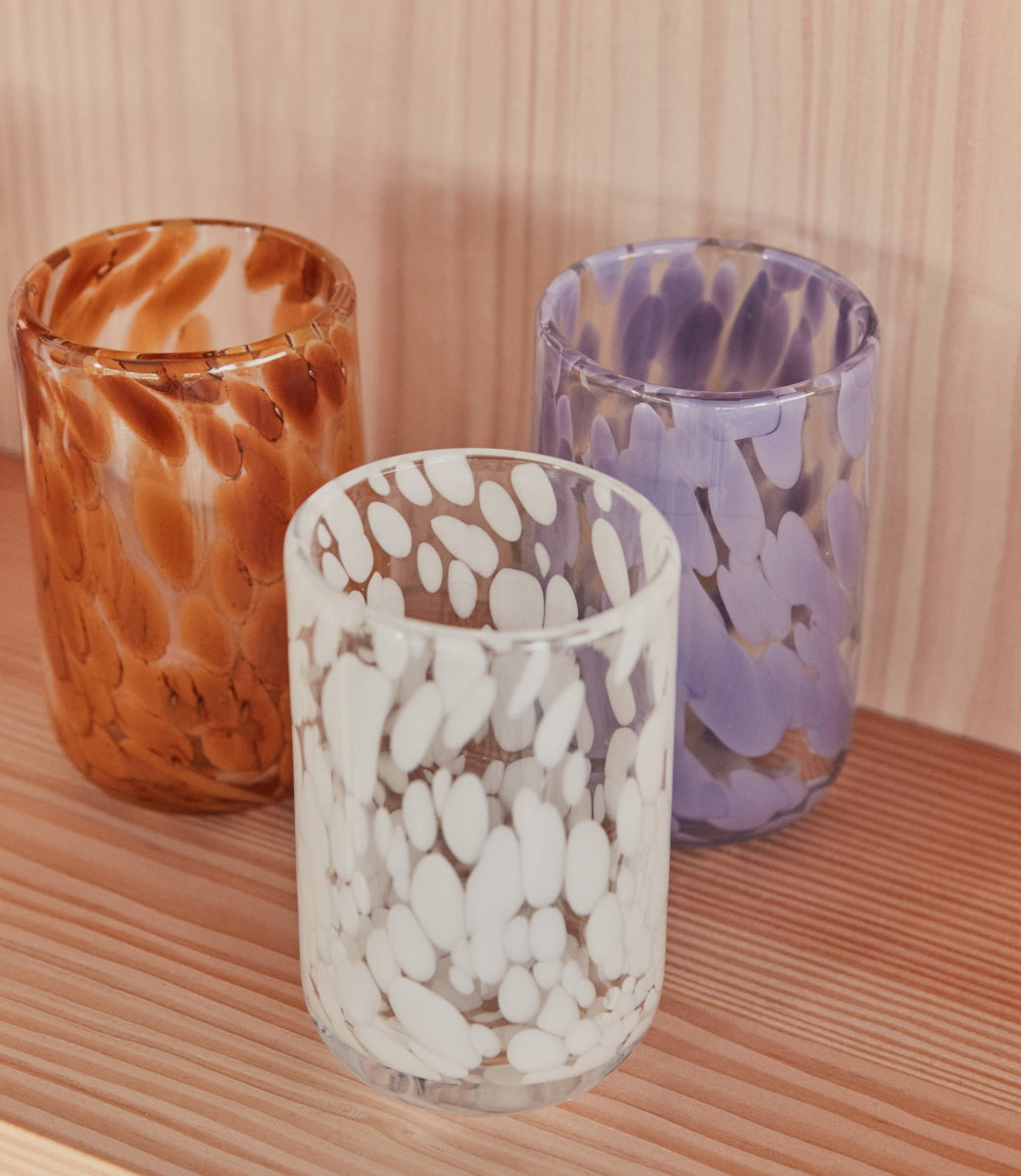 OYOY Jali Glass White