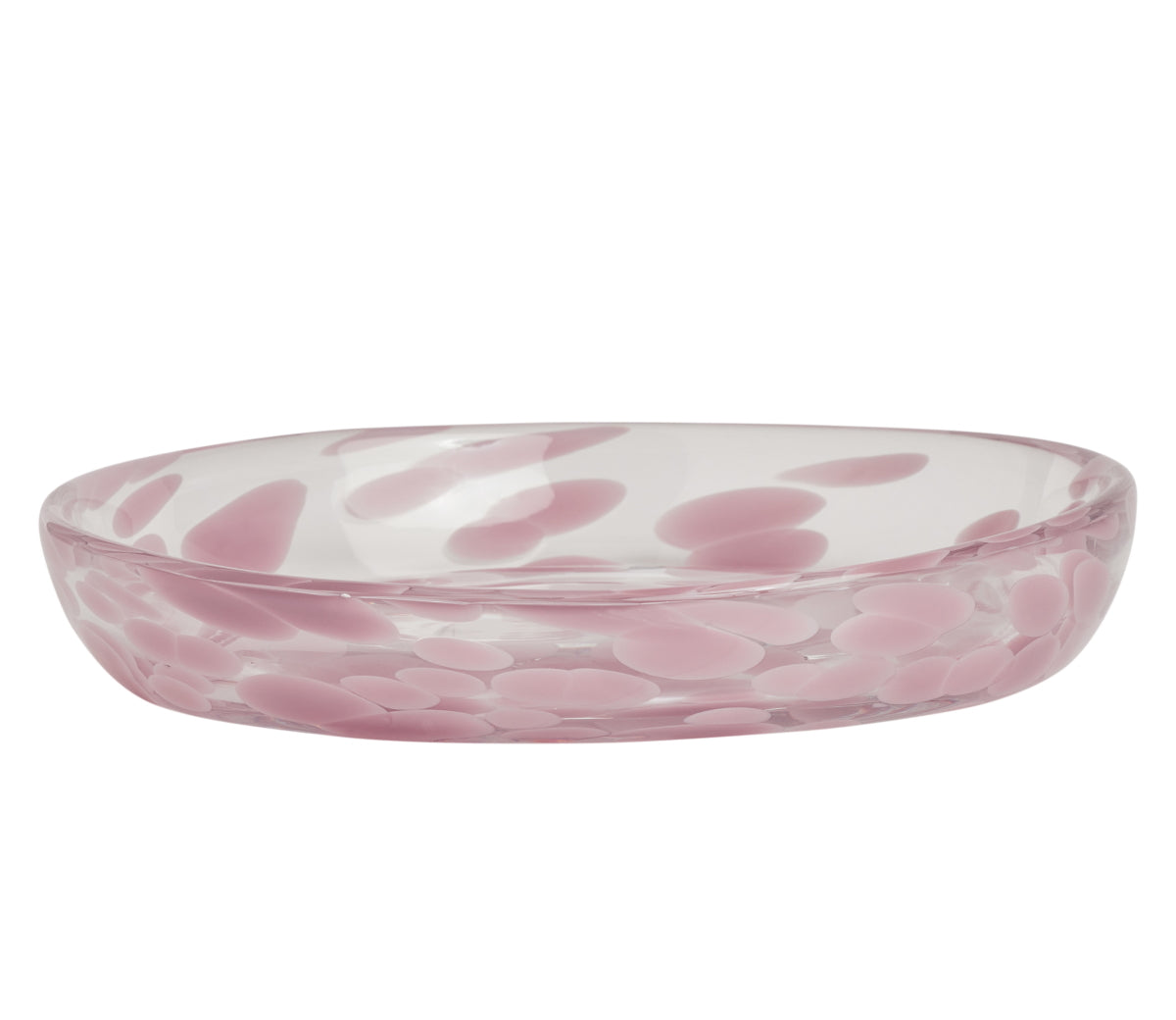 OYOY Jali Dessert Plate Rose