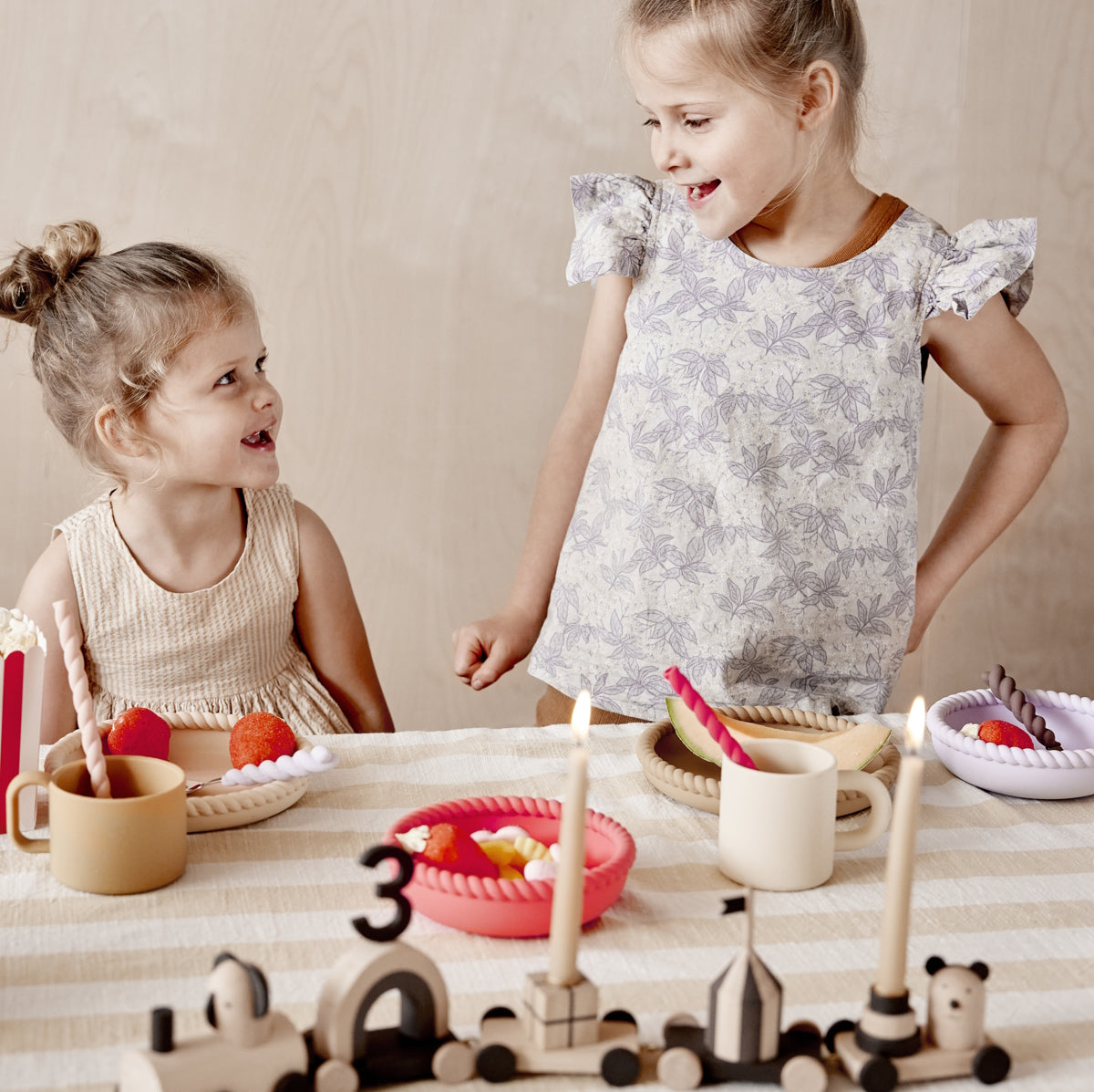 OYOY Mellow Cutlery Set Red