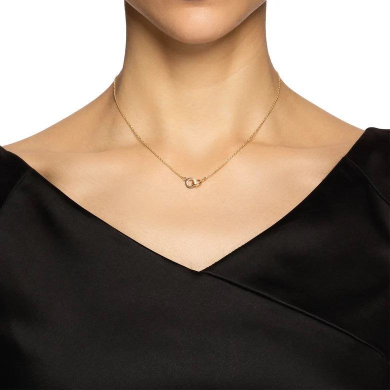 Efva Attling Mini Twosome Necklace Gold