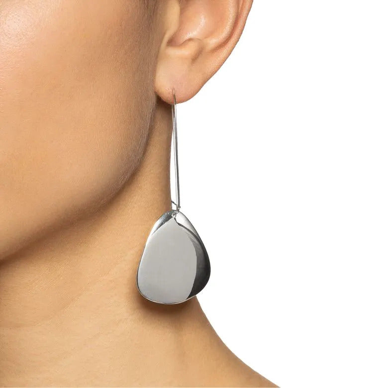 Efva Attling Rose Petal Earrings