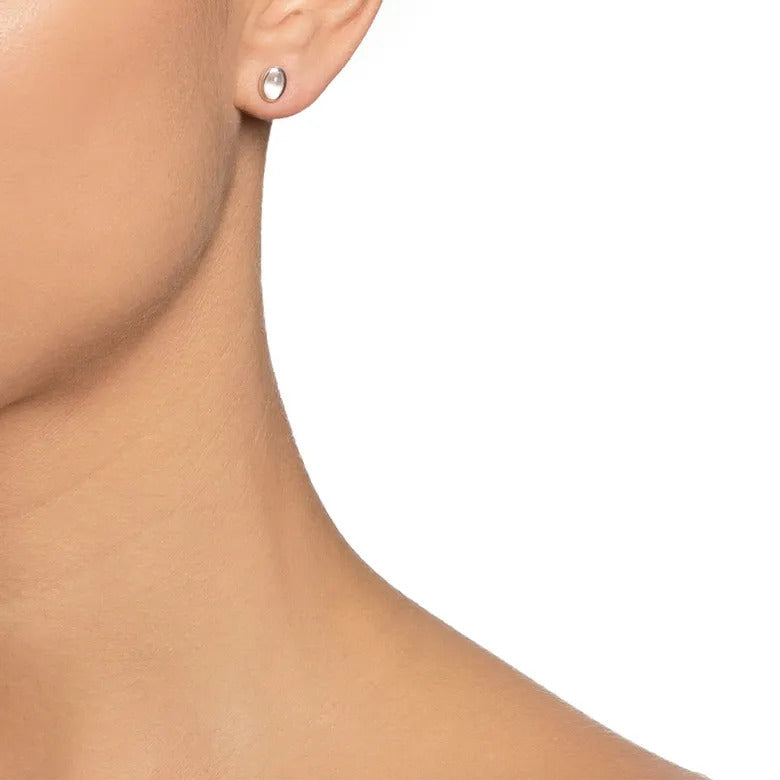 Efva Attling Love Bead Earrings Rose Quartz