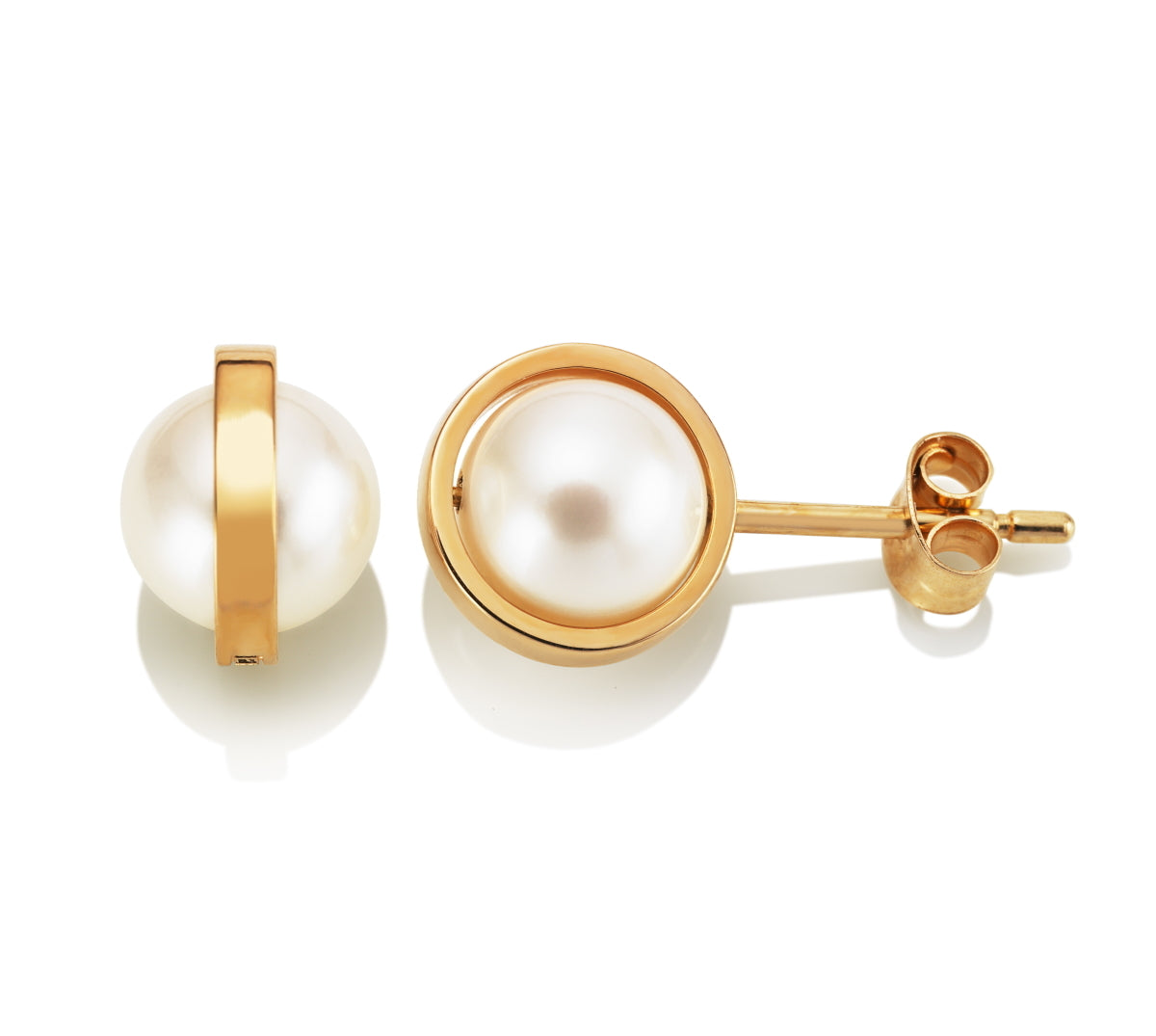 Efva Attling Day Pearl Earrings Gold